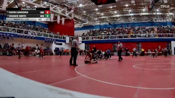 120 lbs Champ. Round 1 - Chance Smith, Mishawaka High School vs Gavin Longoria, Lowell