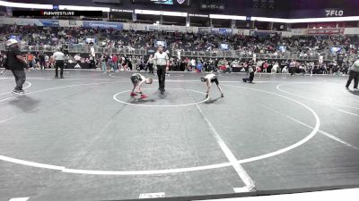 55 lbs Consi Of 8 #2 - Michael Keen, Rough Riders Wrestling vs Jory Thomas, Ciwc Team Intensity