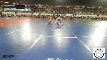 143 lbs Quarterfinal - Landon Boles, Bethel vs Bradley Davies, Primal Wrestling