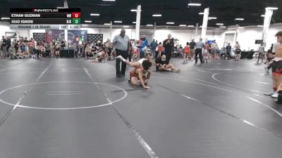 92 lbs Round 1 (6 Team) - Ethan Guzman, Mat Warriors vs JoJo Igneri, NJ Squeeze