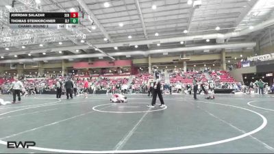 105 lbs Champ. Round 2 - Jorrdan Salazar, Steel City Reloaded vs Thomas Steinkirchner, SlyFox