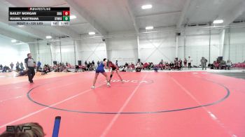 120 lbs Semifinal - Bailey Morgan, Skiatook Girls High School vs Isabel Pastrana, Stillwater Lady Pioneers