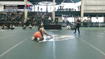 180 lbs Semifinal - Shenita Lawson, North Central College vs Anneliese Tavira, Aurora