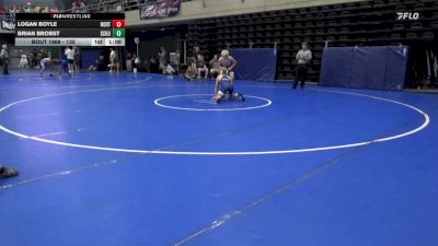 135 lbs Round Of 16 - Logan Boyle, North Beach vs Brian Brobst, Schuylkill Haven