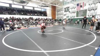 138 lbs Champ. Round 2 - Zaydrein Hernandez, St John Bosco vs Finn Kapsos, Harvard Westlake