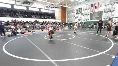 138 lbs Champ. Round 2 - Zaydrein Hernandez, St John Bosco vs Finn Kapsos, Harvard Westlake