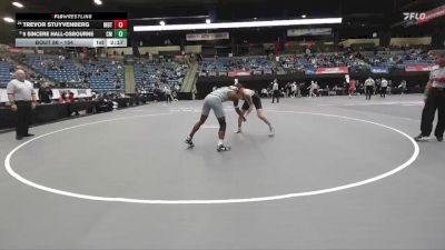 184 lbs Champ. Round 1 - 9 Sincere Hall-Osbourne, Central Methodist vs Trevor Stuyvenberg, Indiana Tech