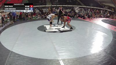 195 lbs Zion Talia, Utah 1 HS Boys vs Luke Sincock, Washington 1 HS Boys