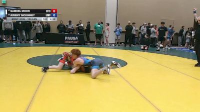 106 lbs Champ. Rd Of 32 - Samuel Moon, Steller Trained vs Jeremy McKinney, Lions Den Wrestling Club