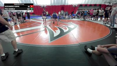 285 lbs Semis & Wb (16 Team) - Phil Daniels, Illinois Top Dawgs Navy vs Alexander Poppe, Marathon