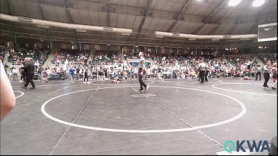 52 lbs Round Of 64 - Ryatt Luchsinger, Lexington Wrestling Club vs Sebastian Nicasio, Fort Gibson Youth Wrestling