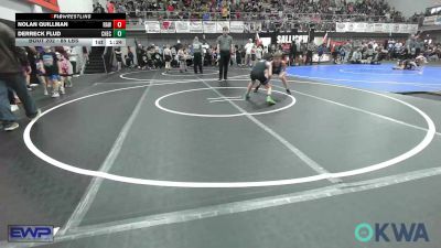 85 lbs Round Of 16 - Nolan Quillman, Raw Wrestling Club vs Derreck Flud, Checotah Matcats