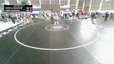 155 lbs 1st Place Match - Isabella Sagastume, Sanderson Wrestling Academy vs Avery Winterton, Champions Wrestling Club