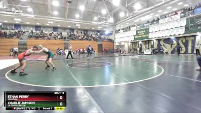 106 lbs Champ. Round 1 - Charlie Jamison, La Costa Canyon vs Ethan Perry, Valhalla