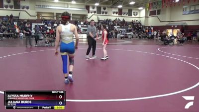 16UG-1 lbs Rr3 - Alyssa Murphy, Dubuque Wrestling Club vs Juliana Burds, DC Elite