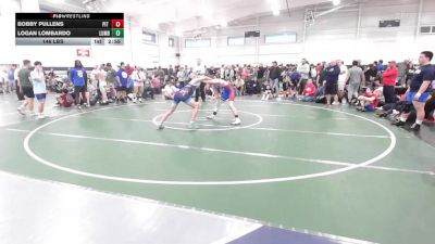146 lbs Quarterfinal - Bobby Pullens, Pit Crew-HS vs Logan Lombardo, Lumberyard Wrestling-HS