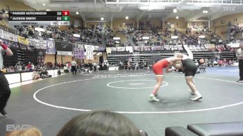 165 lbs Semifinal - Jaxson Smith, Hill City HS vs Parker Hutchinson, Smith Center HS
