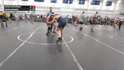 165 lbs Round 2 (6 Team) - Ethan Cartwright, All American vs Gavin Edwards, Ohio Titan