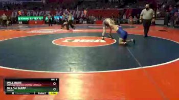 1A 138 lbs Semifinal - Dillon Sarff, Dwight vs Will Rude, Sterling (Newman Central Catholic)