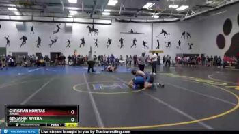 165 lbs Champ. Round 2 - Christian Komitas, Aurora vs Benjamin Rivera, Alfred State