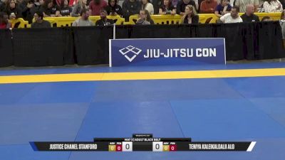 Teniya Kaleikaloalii Alo vs Justice Chanel Stanford 2025 World IBJJF Jiu-Jitsu No-Gi Championship
