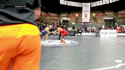 All Cadet Boys Freestyle Upper - 165 lbs Cons. Round 3 - Moises Robles, Pittsburg High School Wrestling vs Ayden Schlotthauer, Dethrone Wrestling Club