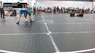 193 lbs Round 3 - Ryan Nelson, Missouri Outlaws vs Demetrius Heywood, SLATE WRESTLING ACADEMY
