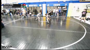 64 lbs Consolation - Braxton Orrel, Berryhill Wrestling Club vs Kaiden Candy, Sperry Wrestling Club