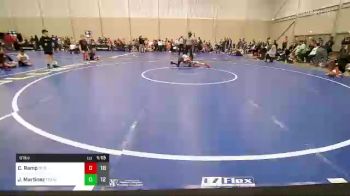 61 lbs Semifinal - Cameron Ramp, Backyard Brawlers vs Jeremiah Martinez, Pomona Elite 9U