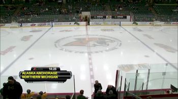 Full Replay - Alaska Anchorage vs Northern Michigan | WCHA (M)