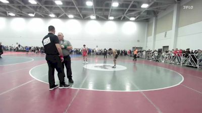 120 lbs Consi Of 32 #1 - Benjamin Proper, VA vs Qwyntan Dyer, TN