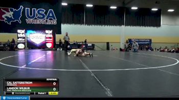 71 lbs Semifinal - Landon Wilbur, WWC Predator Wrestling vs Cal Satterstrom, Minnesota