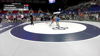 157 lbs Cons. Sub-semis - Eli Esguerra, OH vs David Burchett, CO