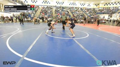 90 lbs Round Of 16 - Rex Smith, Kiefer Youth Wrestling Club vs Henry Hibdon, Barnsdall Youth Wrestling