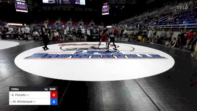 215 lbs Rnd Of 16 - Angelo Posada, CA vs Melvin Whitehead, NV