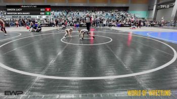 49 lbs Consolation - Dikota Lacy, Outstanding Member vs Weston Molinaro, Rising Sun Wrestling Club
