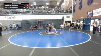 52 lbs Cons. Round 5 - Luca Castagneto, Hawk Wrestling Club vs Karston Goodier, Terreton Panthers