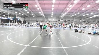 120 lbs Rr Rnd 2 - Jaxson Vice, The Asylum Red vs Dale Wetherill, Broad Axe Wrestling Academy HS2