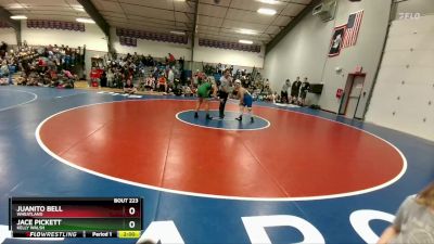 157B Quarterfinal - Juanito Bell, Wheatland vs Jace Pickett, Kelly Walsh
