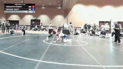 157 lbs 3rd Place Match - Brooklyn Pickett, Capital Wrestling Club vs Michael Craft, Seagull Wrestling Club