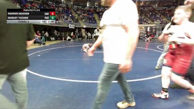 63 lbs Quarterfinal - Parker Hoover, Canton vs Harley Tucker, Port Allegany