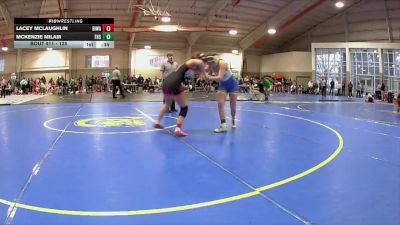 125 lbs Cons. Round 2 - Lacey McLaughlin, Big Walnut vs McKenzie Milam, Findlay High School