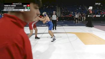 215 lbs Round Of 64 - Yazen Al Janabi, Manchester Memorial vs Jack McElroy, Salem, NH