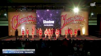 Port City Athletics - Shadow [2025 L4 Senior Coed - D2 Day 1] 2025 Champion Cheer and Dance Grand Nationals