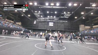 197 lbs Quarterfinal - Jairo Caceres, St. Thomas University vs Carter Smuck, Grand View (Iowa)