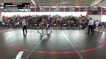 215 lbs Semifinal - Naheem Ridore, Weymouth vs Jackson Meehan, Central Catholic