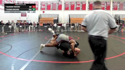 215 lbs Consolation - Naheem Ridore, Weymouth vs Kaiden Brown, Springfield Central