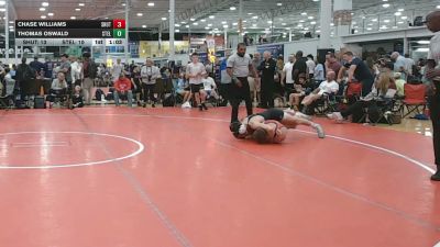 134 lbs Final - Chase Williams, Team Shutt - HSC vs Thomas Oswald, Steller Trained Maul - HSC