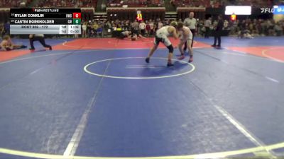 172 lbs Champ. Round 1 - Castin Borkholder, Catahoula Wrestling vs Rylan Conklin, Heights Wrestling Club