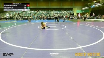 64 lbs Consi Of 4 - Jaxson Hoffman, Aniciete Training Club vs Kyle Savage, Scanlan Wrestling Academy
